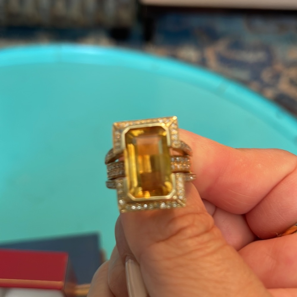 14k yellow ring - Picture 4 of 8